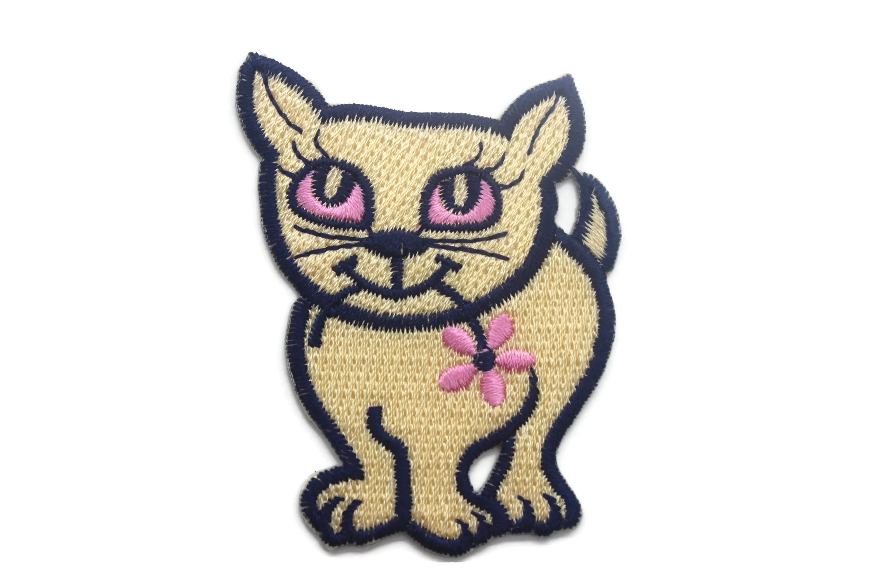 12Pcs Lovely Cat Patch 2.44 Inch Iron On Patch Embroidery, Custom Patch, High Quality Sew On Badge for Denim, Sew On Patch,Animal Applique