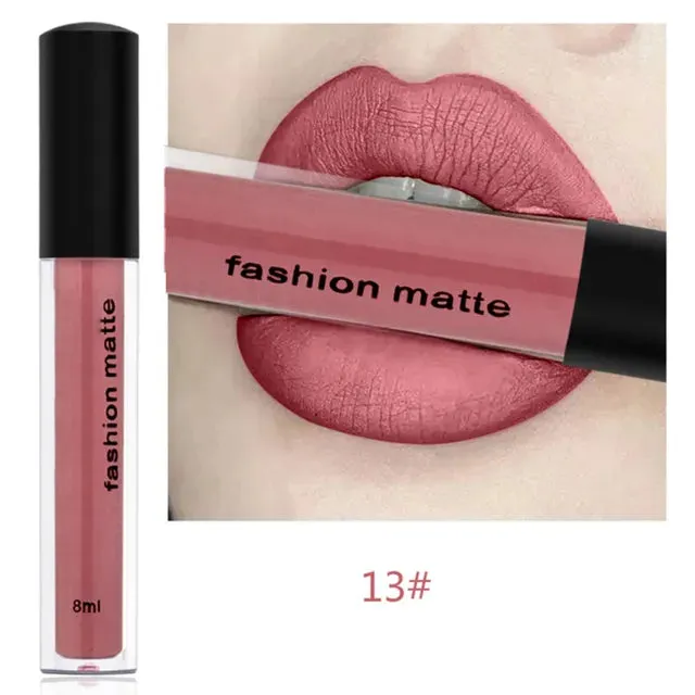 17 Shades of Chic: Sexy Black Matte Lipgloss