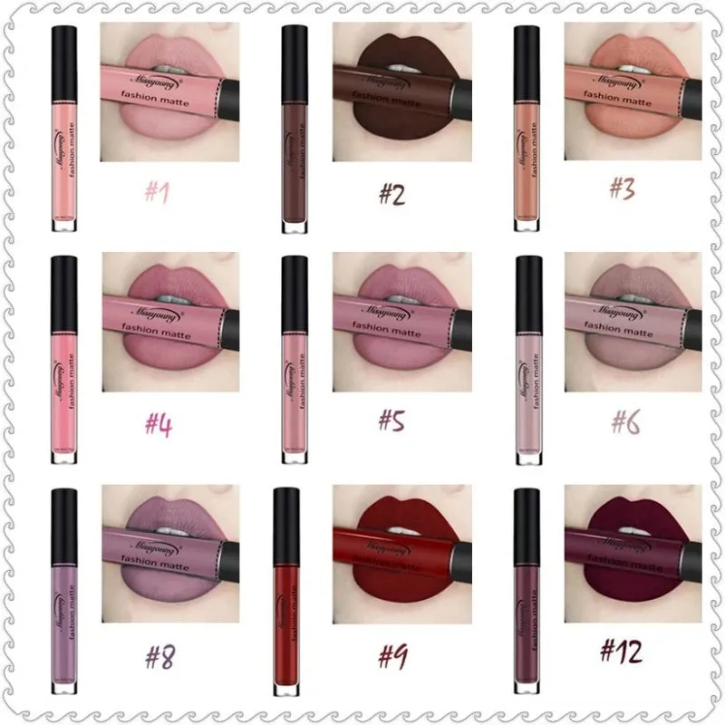 17 Shades of Chic: Sexy Black Matte Lipgloss