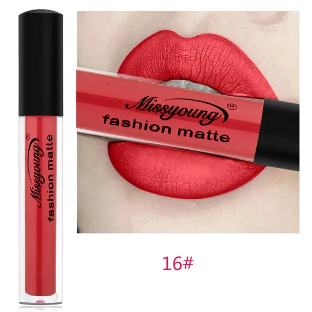 17 Shades of Chic: Sexy Black Matte Lipgloss