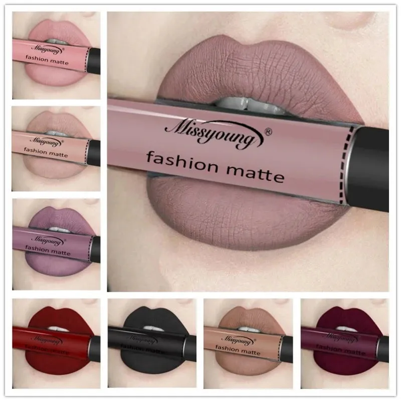 17 Shades of Chic: Sexy Black Matte Lipgloss