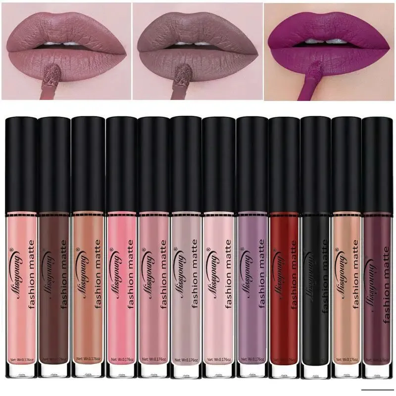 17 Shades of Chic: Sexy Black Matte Lipgloss