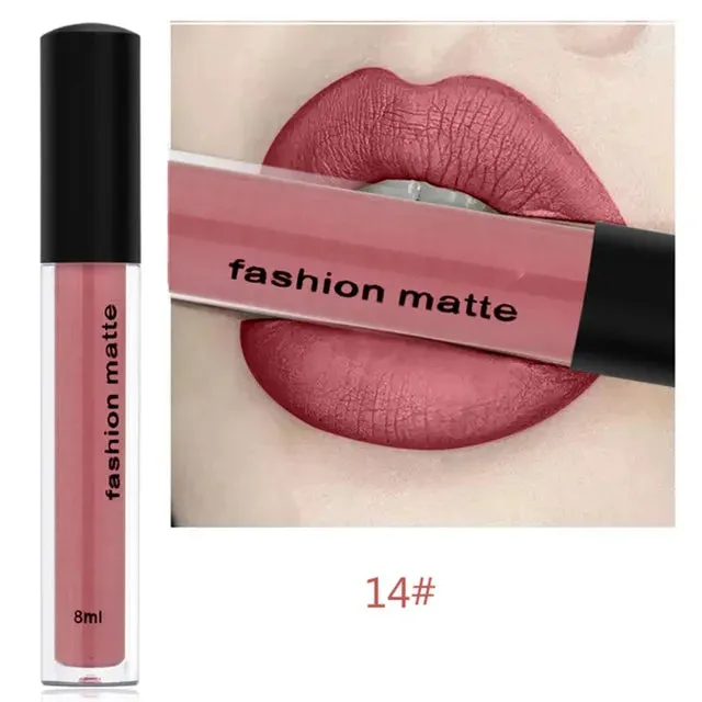 17 Shades of Chic: Sexy Black Matte Lipgloss