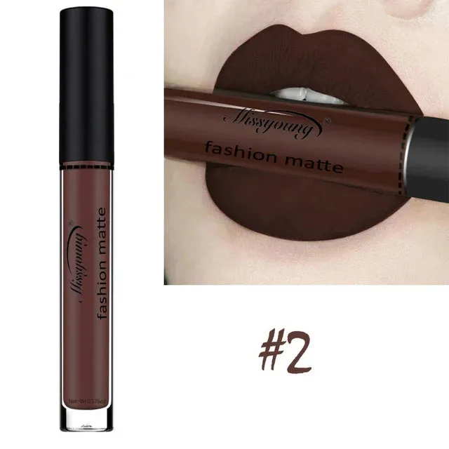 17 Shades of Chic: Sexy Black Matte Lipgloss