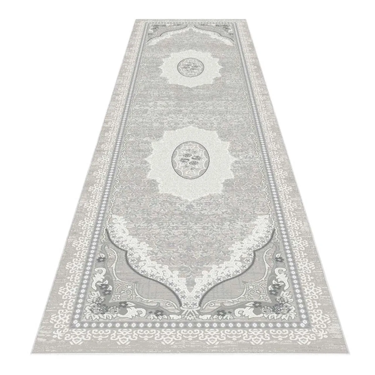 Abdera Mahi Design Grey Rug-4002