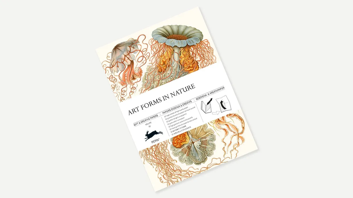 Art Forms in Nature Gift & Creative Paper Book Vol. 83