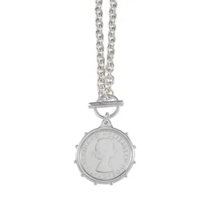 BELCHER NECKLACE WITH ANTIQUE FLORIN