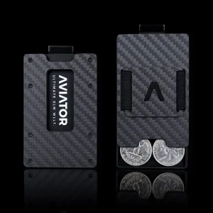 Carbon Fiber | Slide Wallet   Carbon Fiber Cash Clip