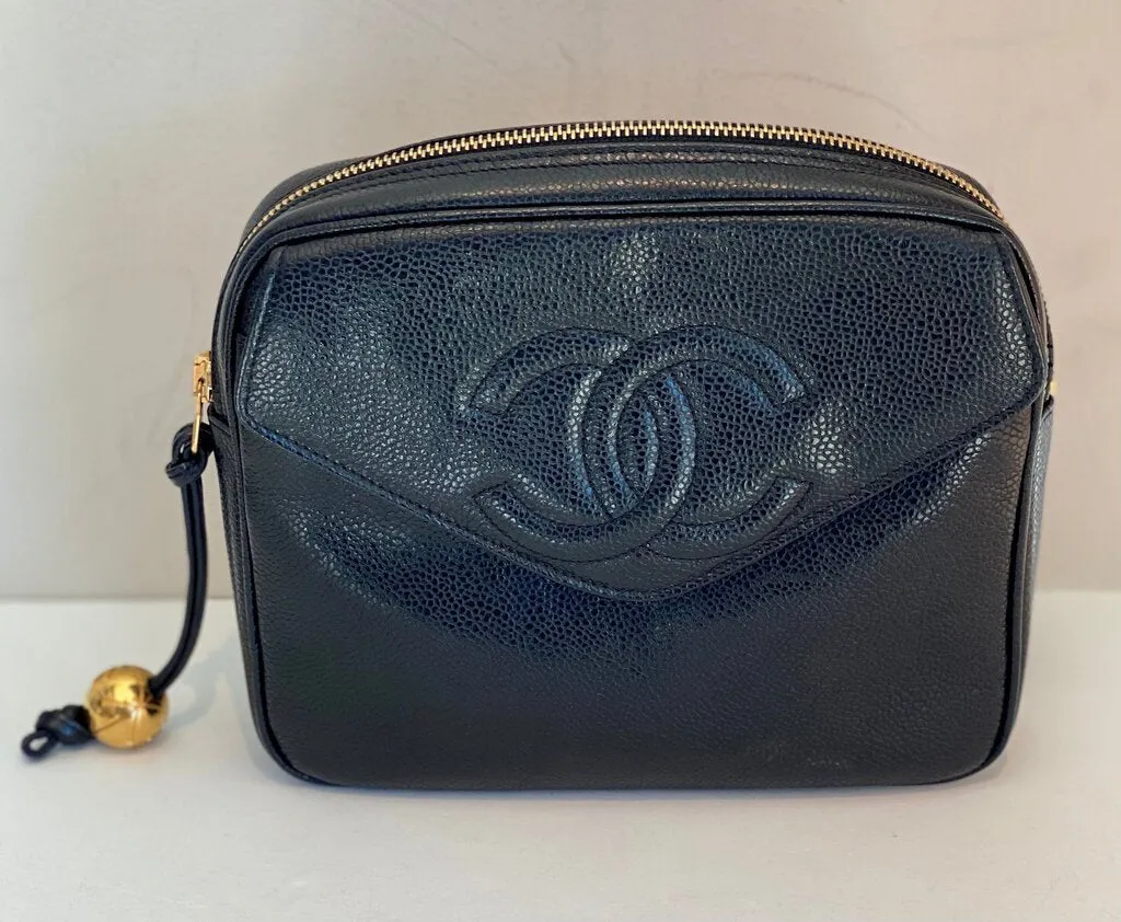 Chanel Vintage Caviar Belt Bag