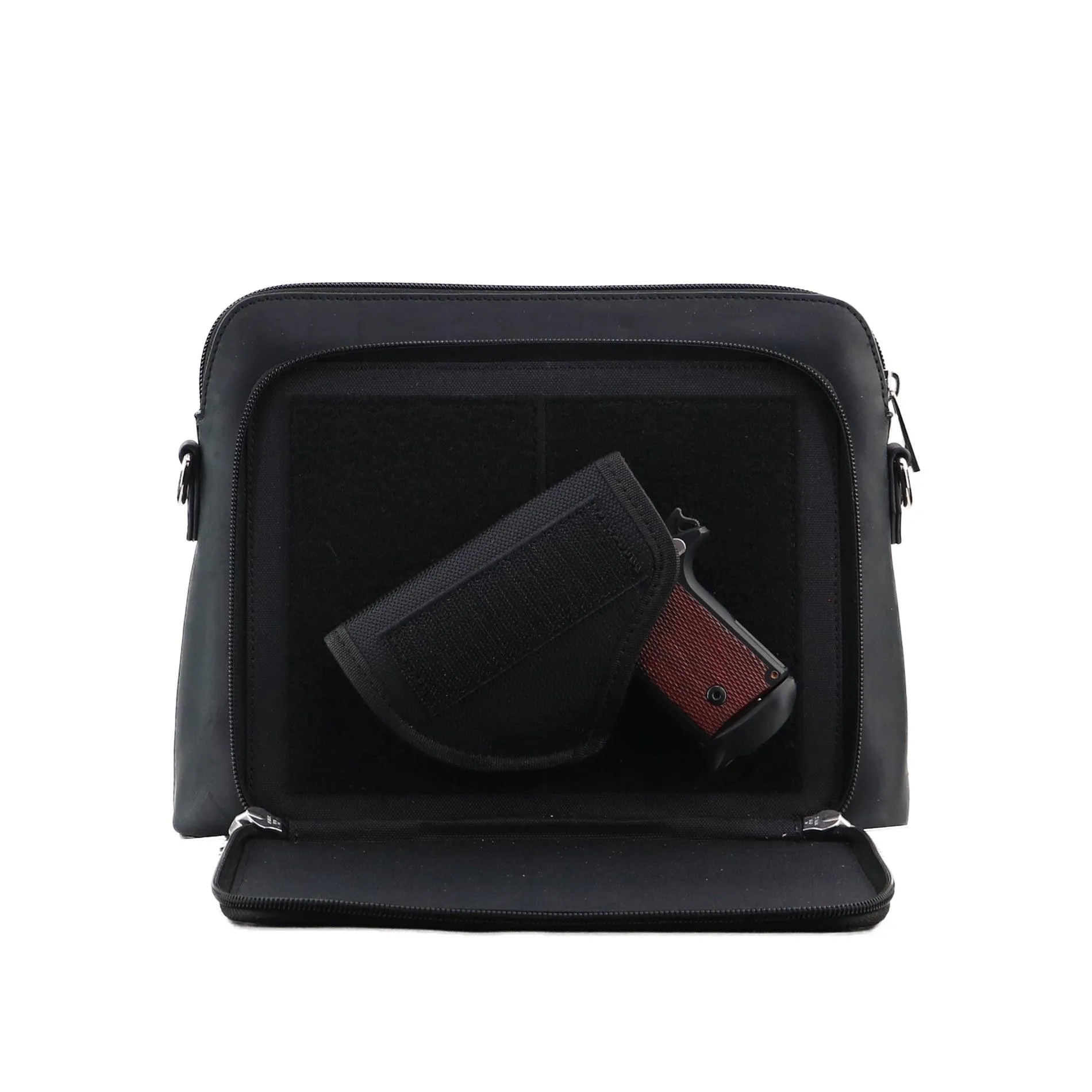 Concealed Carry Evelyn Leather Crossbody