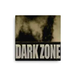 Dark Zone 16x16" Stretched Canvas Print