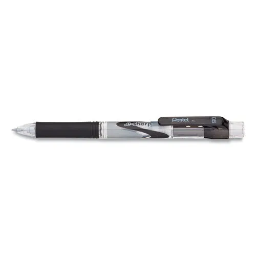 .e-sharp Mechanical Pencil, 0.7 Mm, Hb (#2.5), Black Lead, Blue Barrel, Dozen