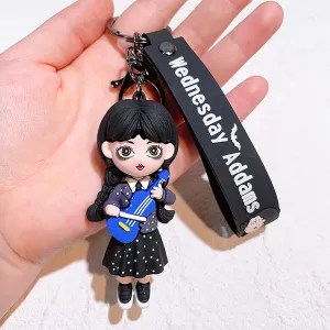 Fancydresswale  Wednesday Merchandise Keychain -Gift for Girls- Violin