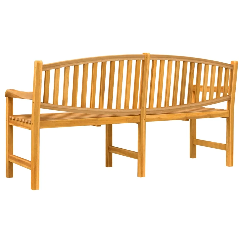 Garden Bench 179.5x60x90 cm Solid Teak Wood