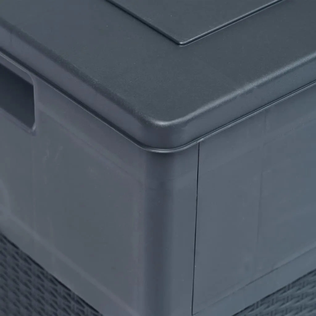 Garden Storage Box 320 L Anthracite