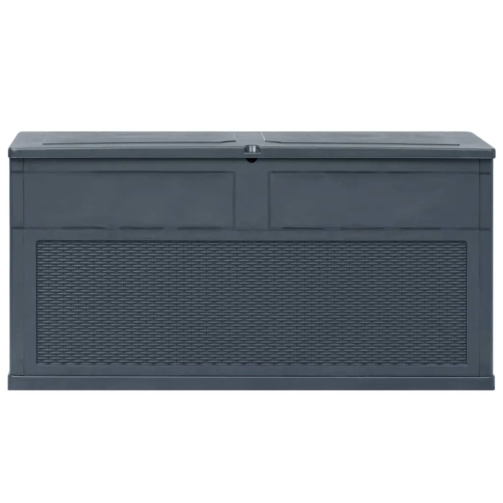 Garden Storage Box 320 L Anthracite