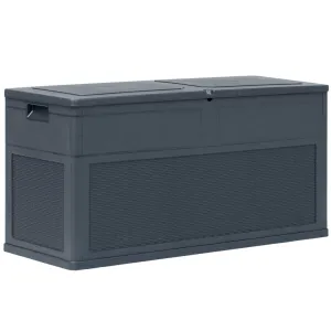 Garden Storage Box 320 L Anthracite