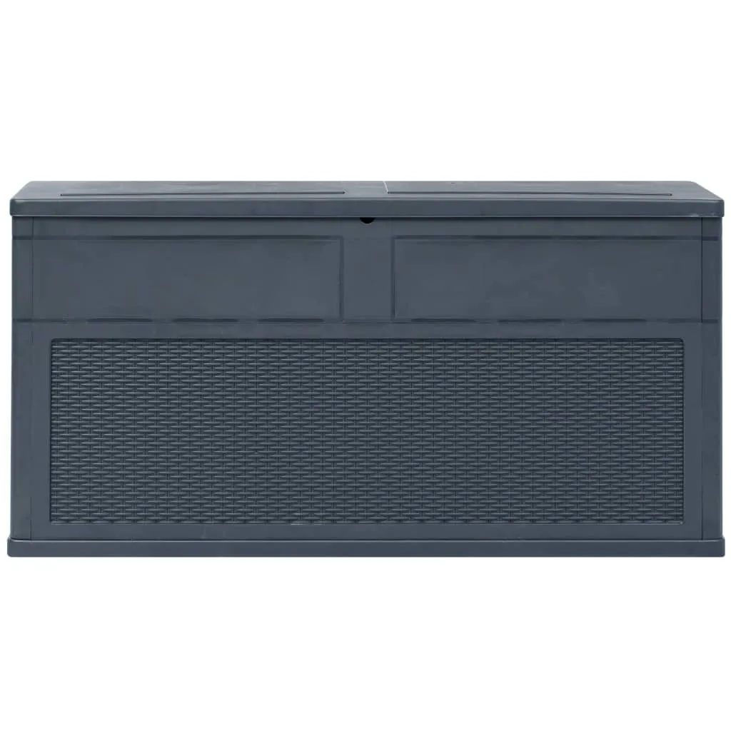 Garden Storage Box 320 L Anthracite