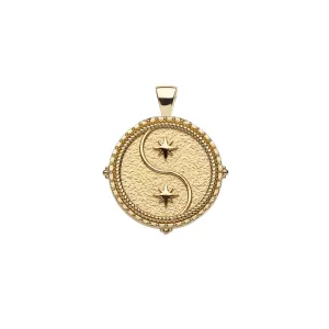 GEMINI JW Small Zodiac Pendant Coin - May 21 - Jun 20