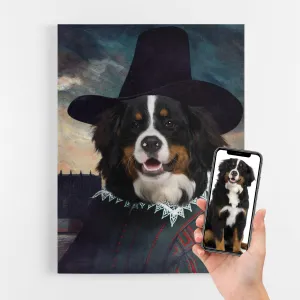 Guy Fawkes Dog Portrait