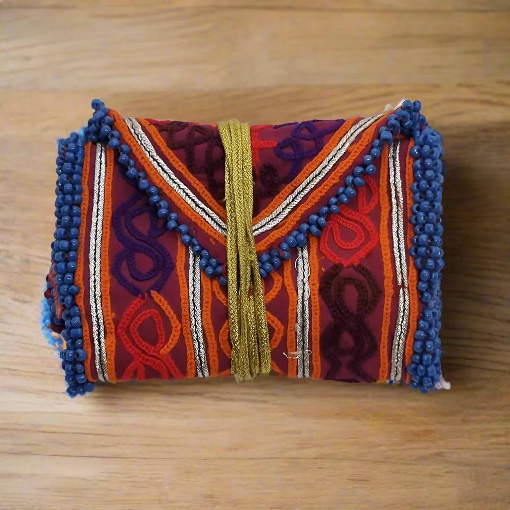 Handmade Tribal Pouch/Purse - Tanaquil