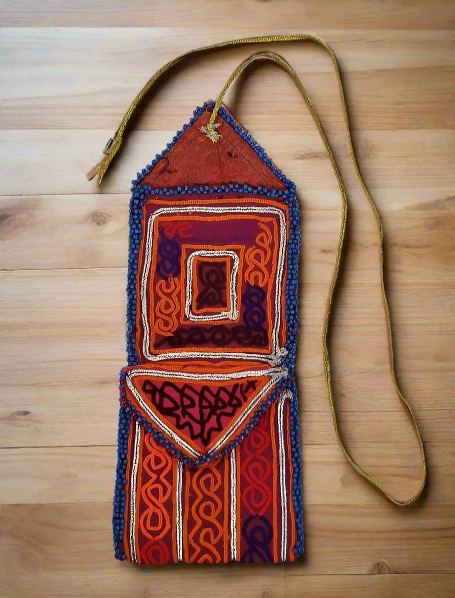 Handmade Tribal Pouch/Purse - Tanaquil