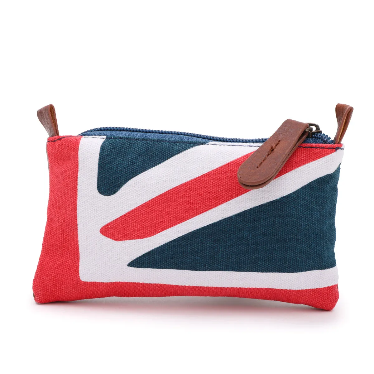 Jacks & Co Purse - Union Jack & Brown