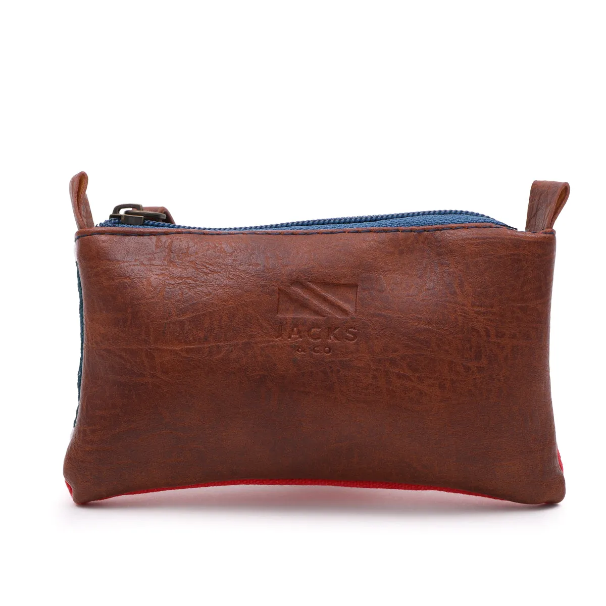 Jacks & Co Purse - Union Jack & Brown