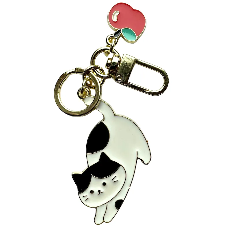 KENJI Mima Cats Enamel Keyring