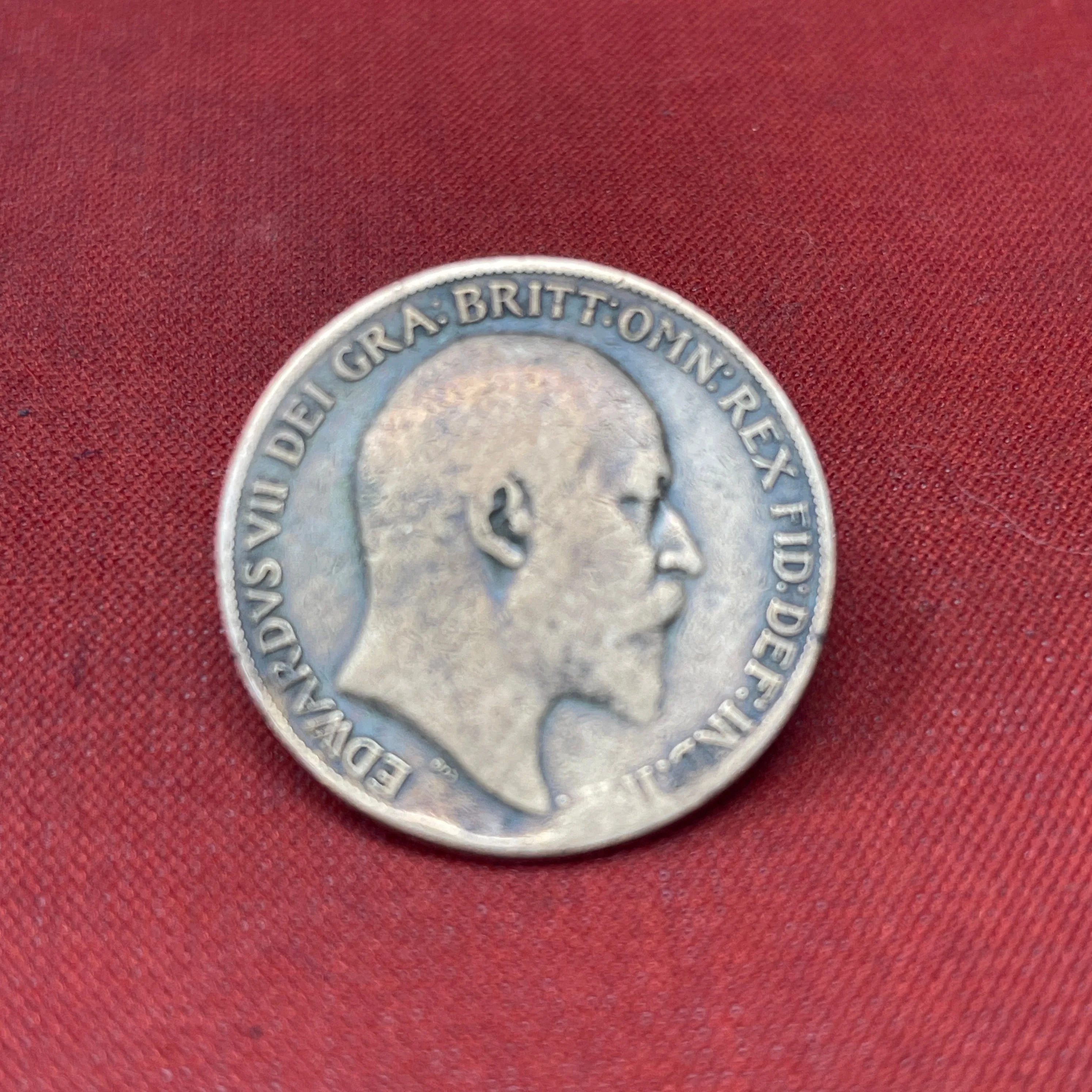 King Edward VII One Penny Coin 1910