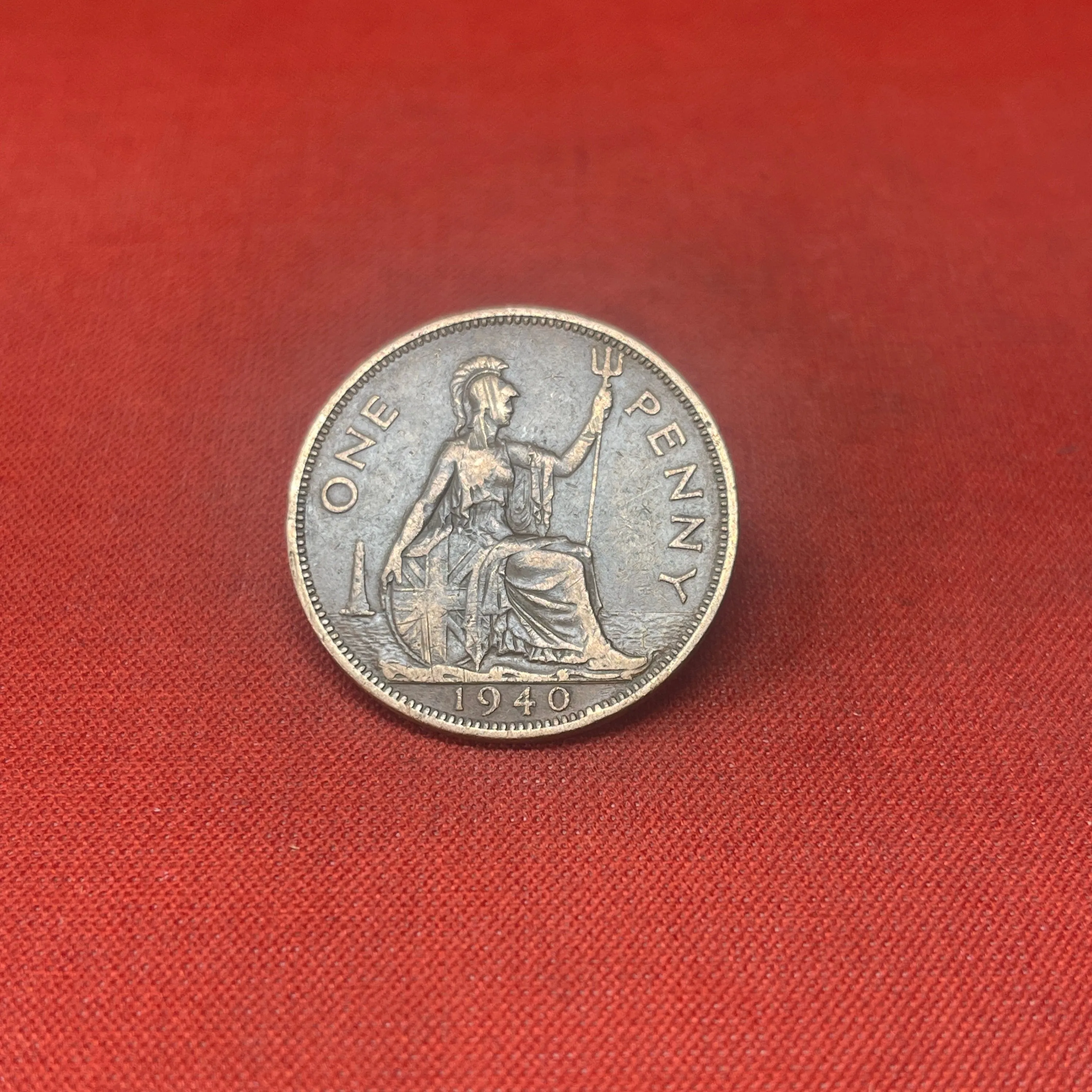 King George VI 1940 One Penny