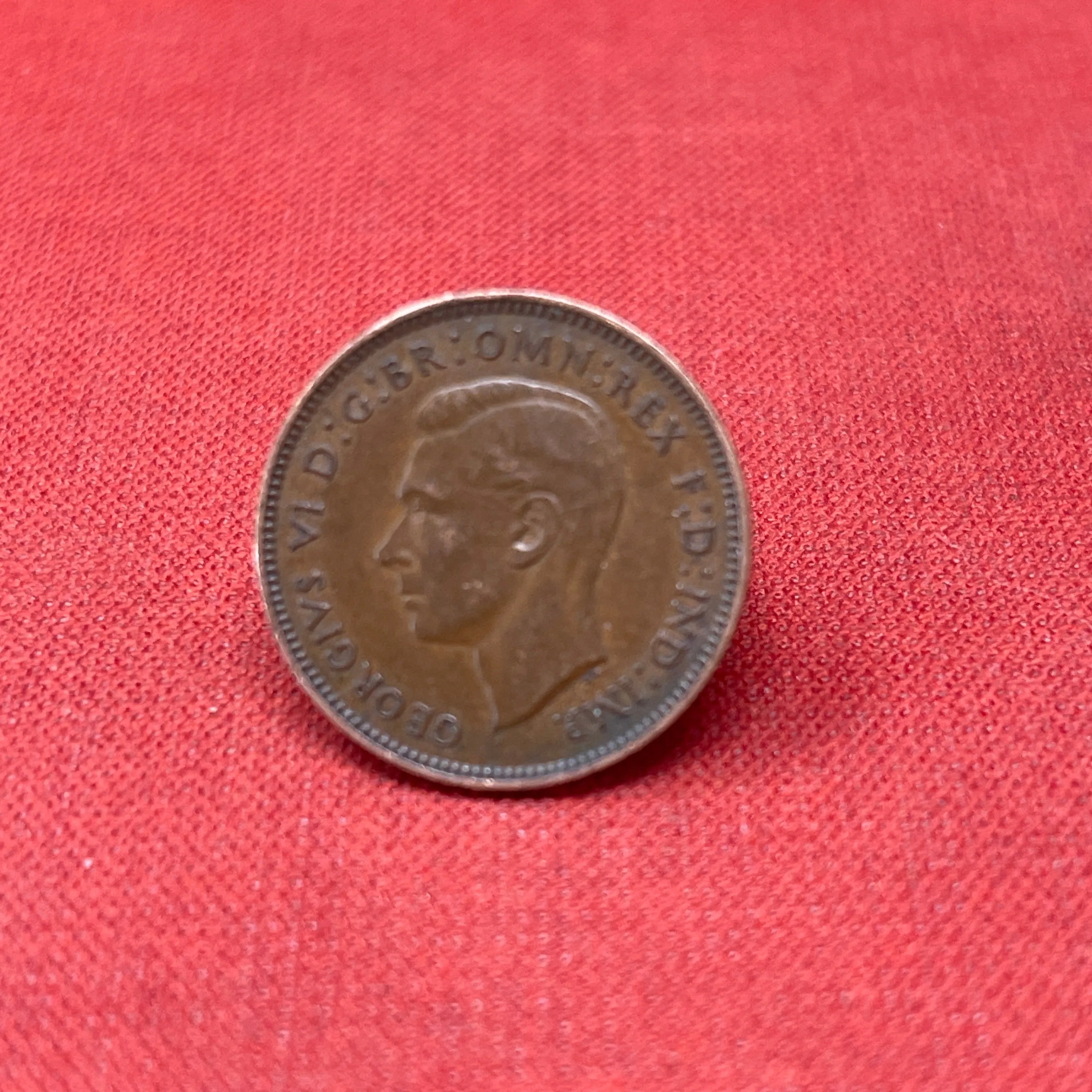 King George VI Farthing 1939