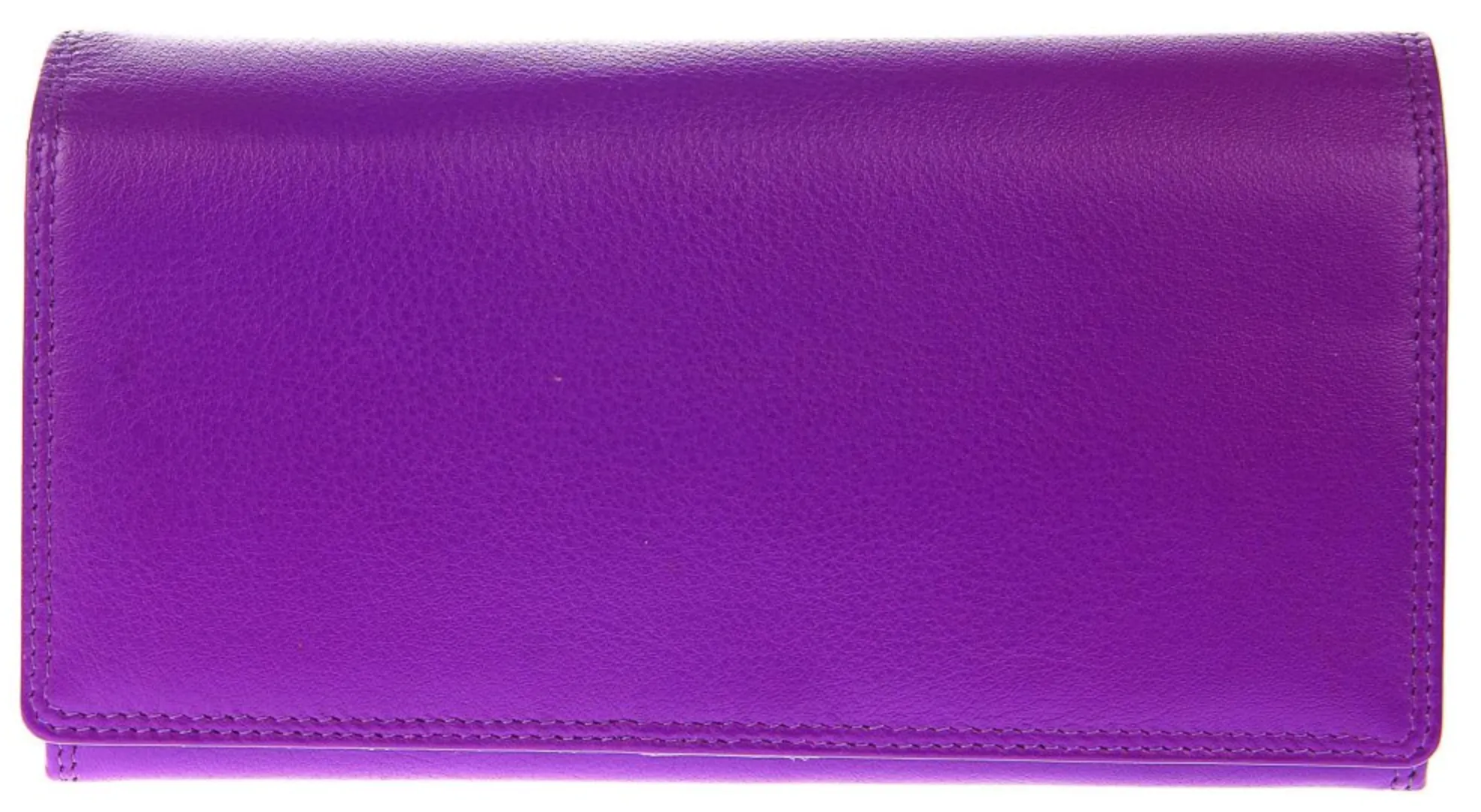 Large Plain Leather Purse (3 Colours)