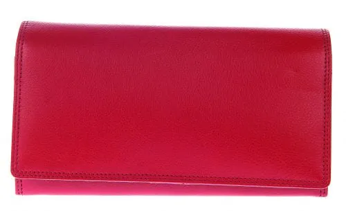 Large Plain Leather Purse (3 Colours)