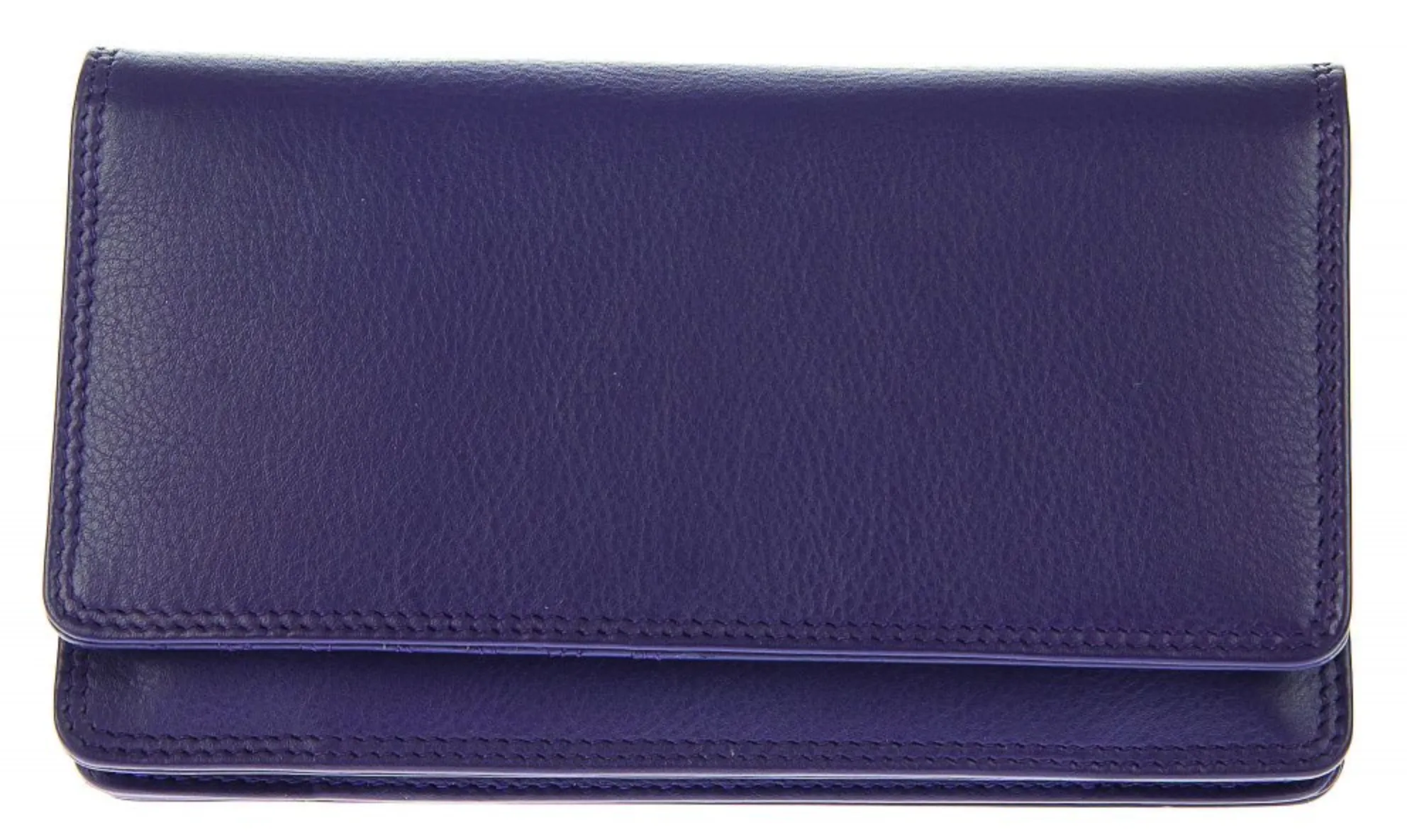 Large Plain Leather Purse (3 Colours)