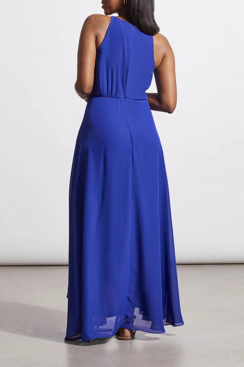 Lined Maxi Dress in Saphire