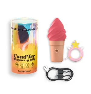 Love to Love Candi'ice Rasperry Jolly Mini Vibe