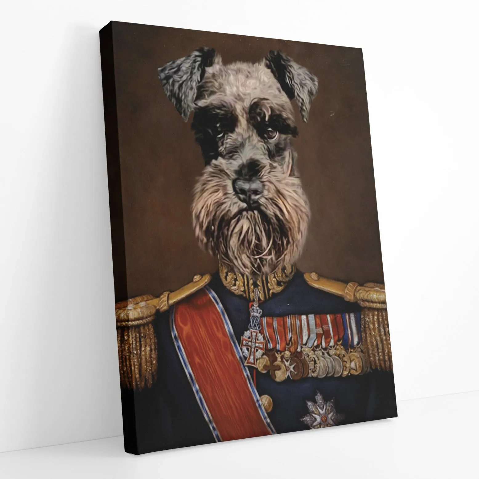 Major Dog Portrait