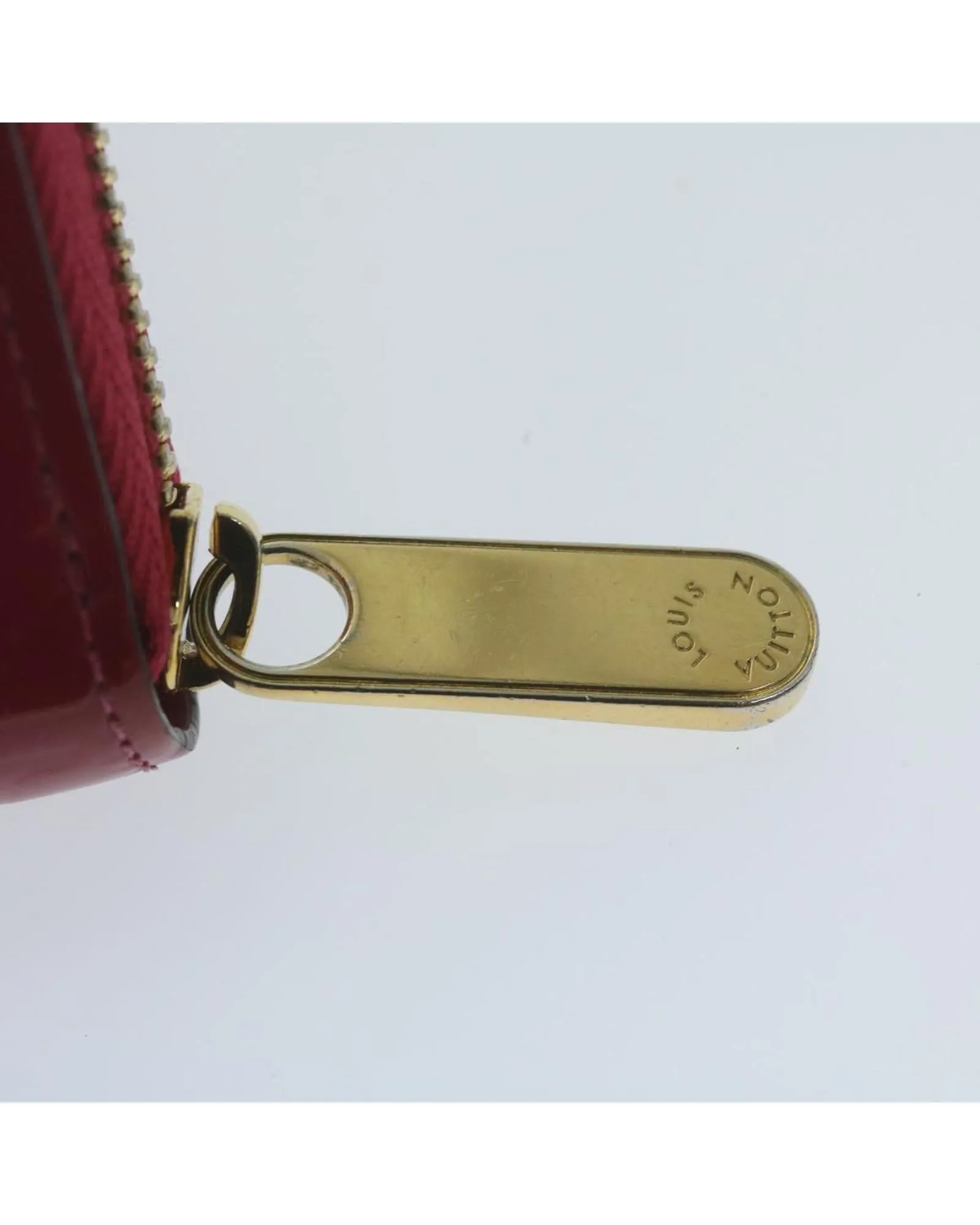 Monogram Vernis Zippy Wallet in Pink with Authenticity - LV