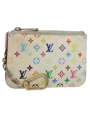 Multicolor Coin Purse with Authentic LV Design