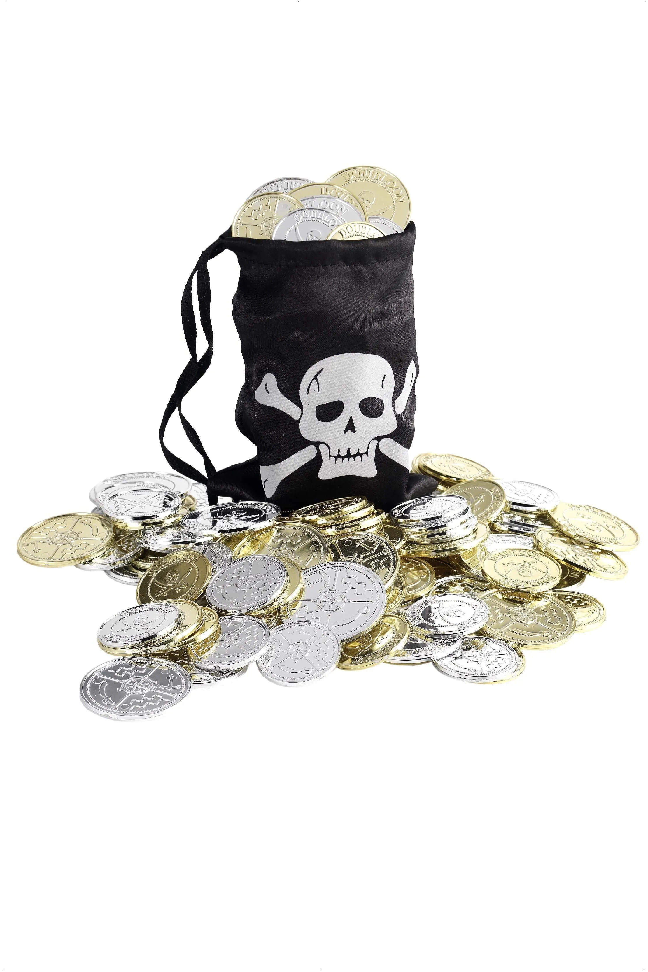 Pirate Coin Bag, Black