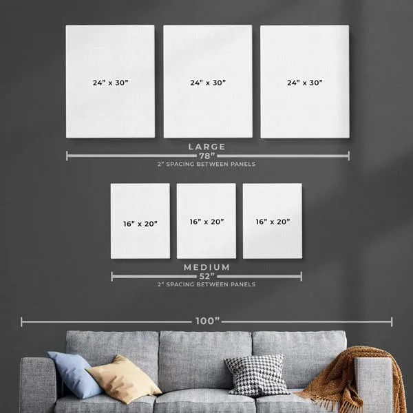 Pop Chic - 3 Canvas Gallery Set