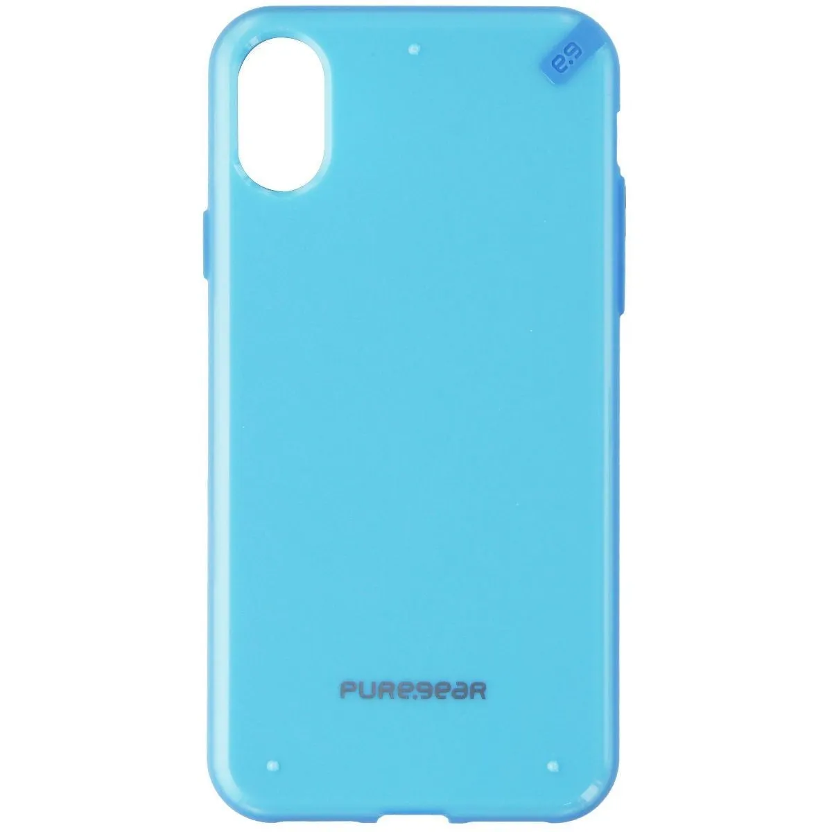 PureGear Slim Shell Hard Case for Apple iPhone Xs / X - Sky Blue