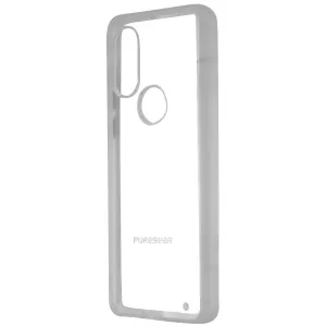 PureGear Slim Shell Series Case for Motorola Moto One - Clear/Frost