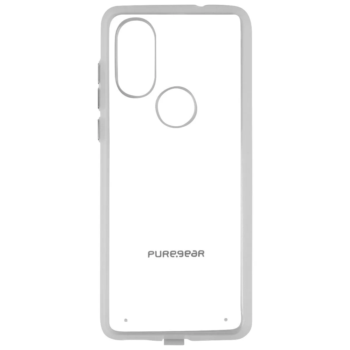 PureGear Slim Shell Series Case for Motorola Moto One - Clear/Frost