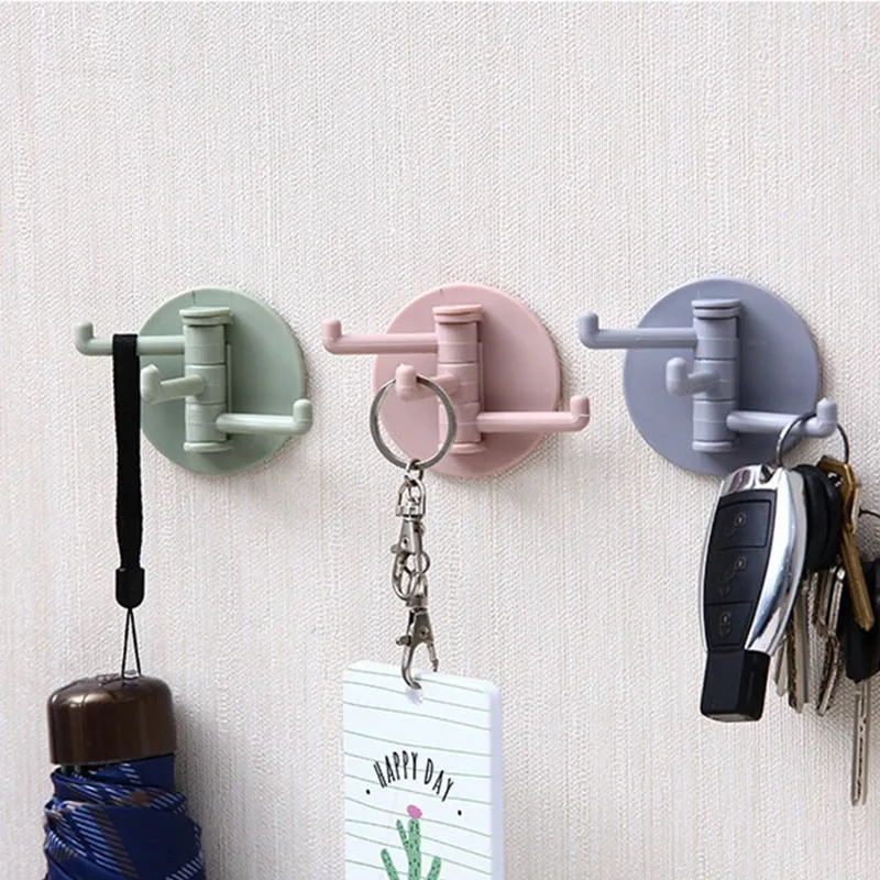 Rotating Sticky Wall Hook