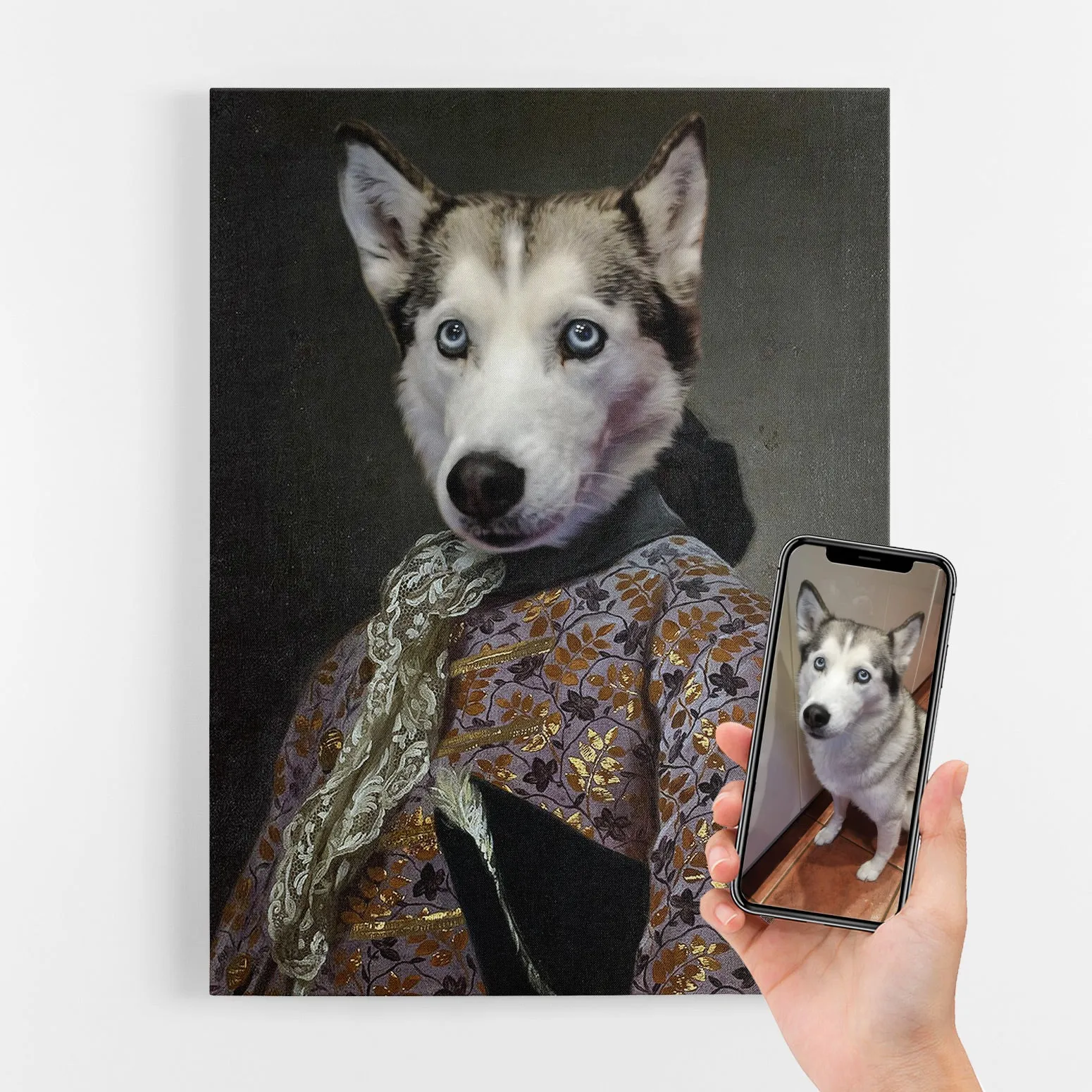 Royal Master Dog Portrait