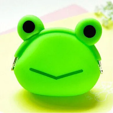 RU&BR Animals Girls Silicone Small Mini Coin Bag Mini Coin Purse Change Wallet Purse Women Key Wallet coin Wallet Children Kids