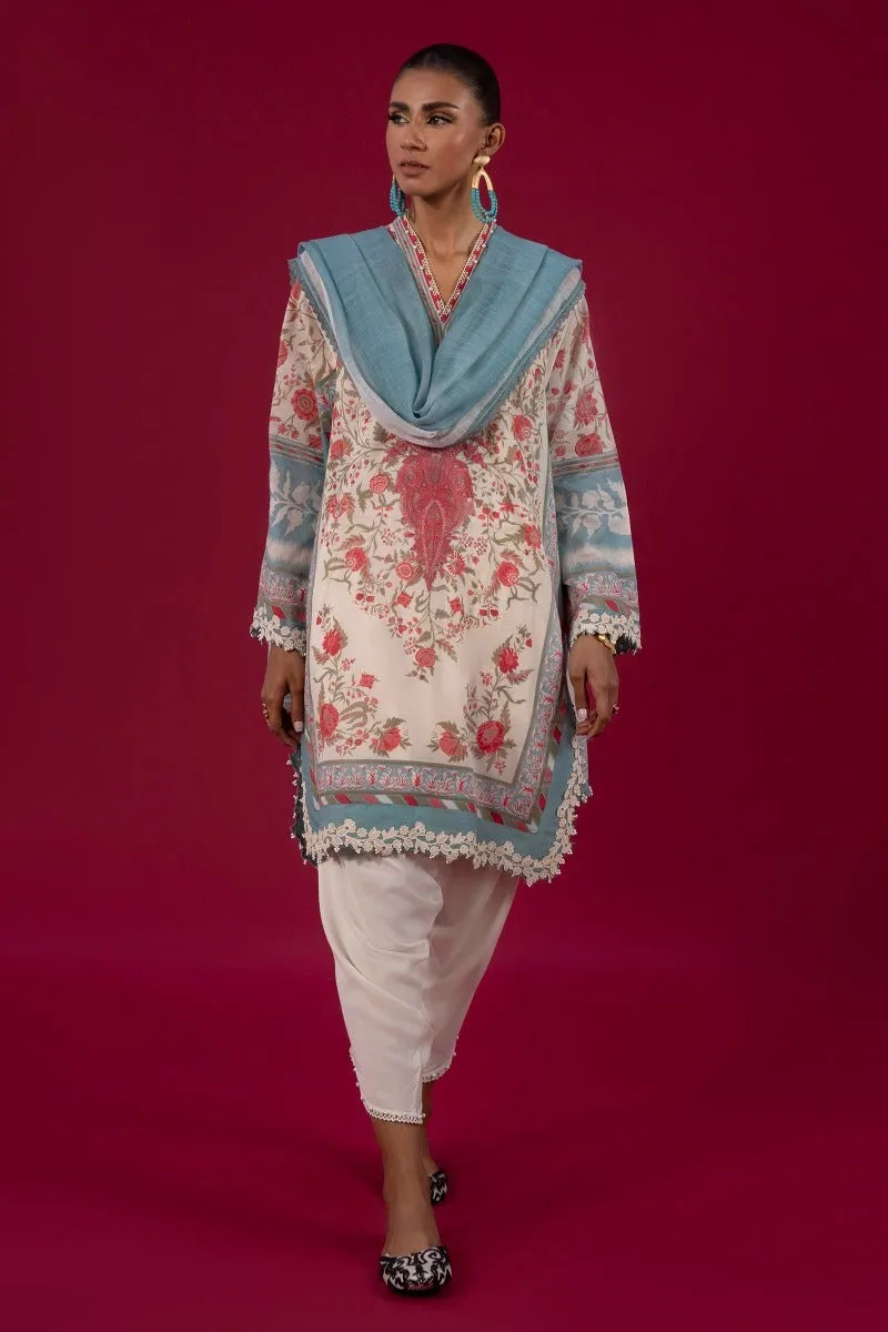 Sana Safinaz Mahay Lawn Collection 2022 – H221-003A-BG