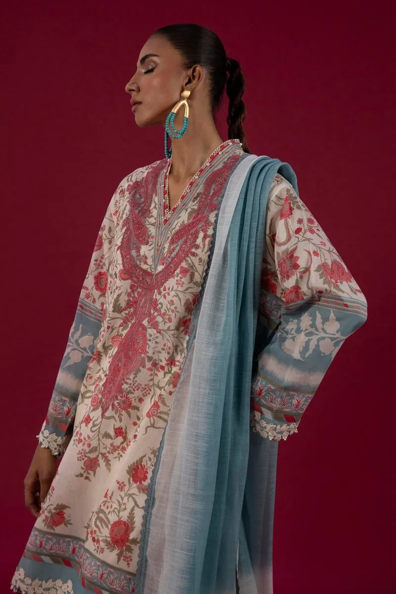 Sana Safinaz Mahay Lawn Collection 2022 – H221-003A-BG